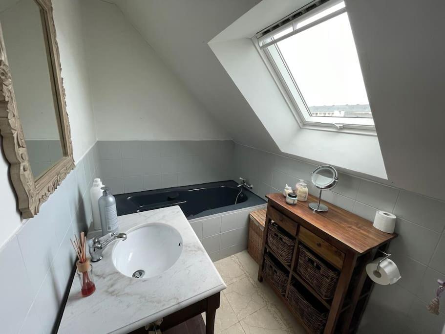 Maison Spacieuse Avec Jardin Et Salle De Sport Saint-Brieuc Ngoại thất bức ảnh